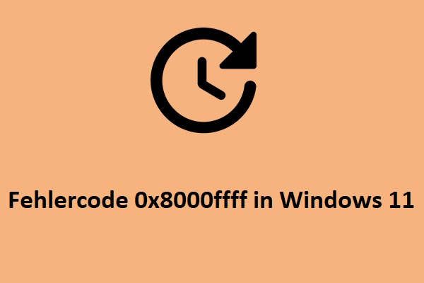 So beheben Sie den Update-Fehlercode 0x8000ffff in Windows 11/10