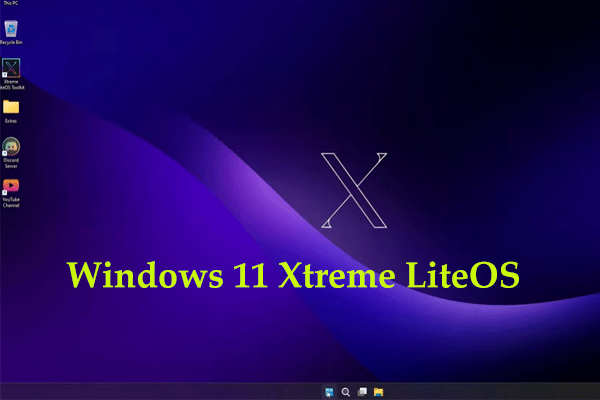 Windows 11 Xtreme LiteOS ISO Download & Installation für Low-End PCs