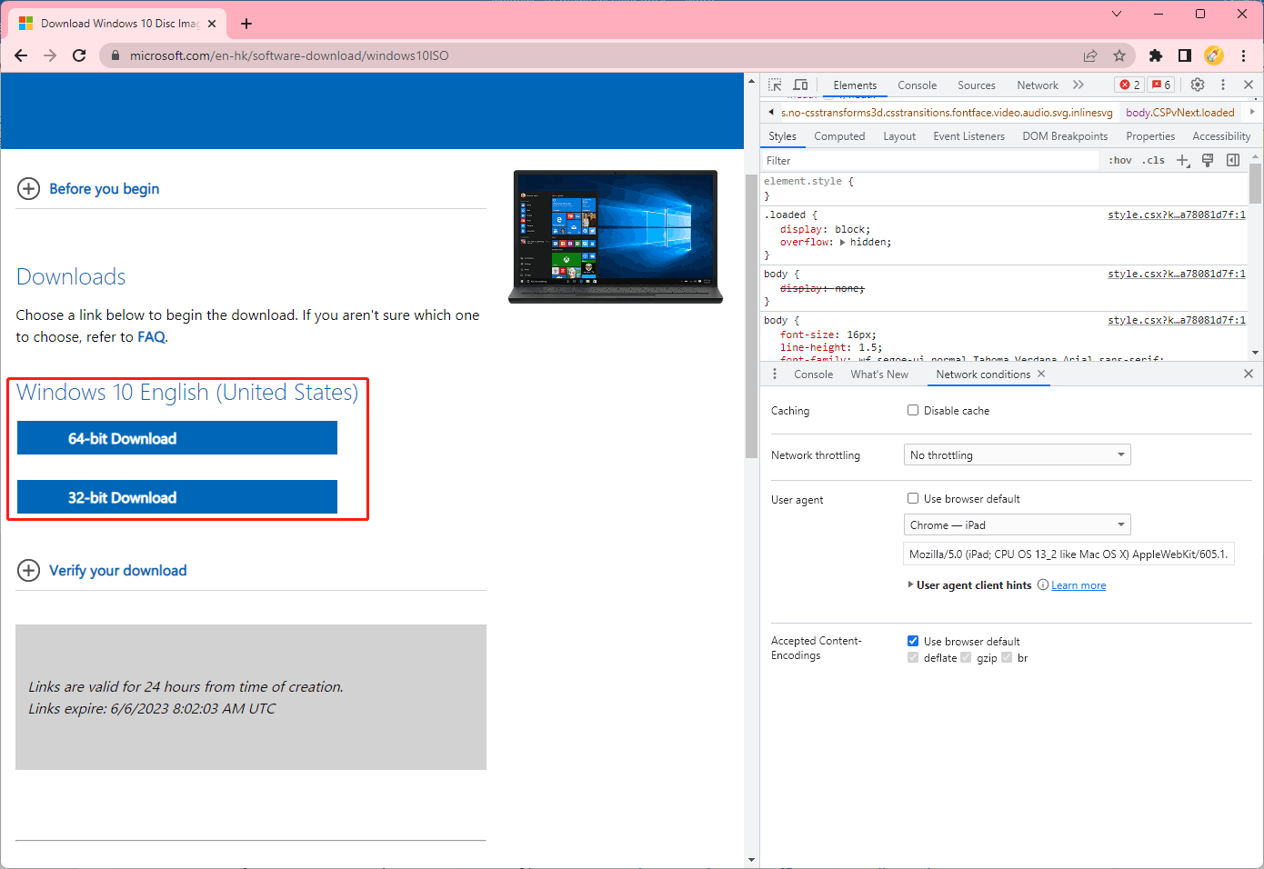 Windows 10 22H2 ISO herunterladen