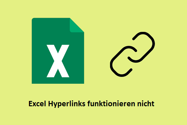 4 Wege, um nicht funktionierende Excel-Hyperlinks in Windows zu beheben