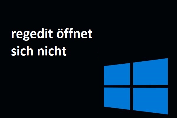 Regedit öffnet sich/reagiert/funktioniert nicht: Wie behebt man es?