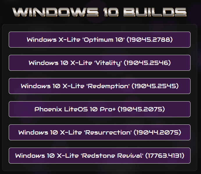Windows 10 X-Lite herunterladen
