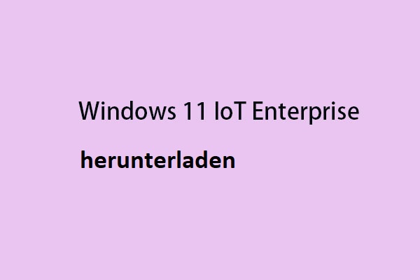 Windows 11 IoT Enterprise herunterladen und installieren – [Eine vollständige Anleitung]