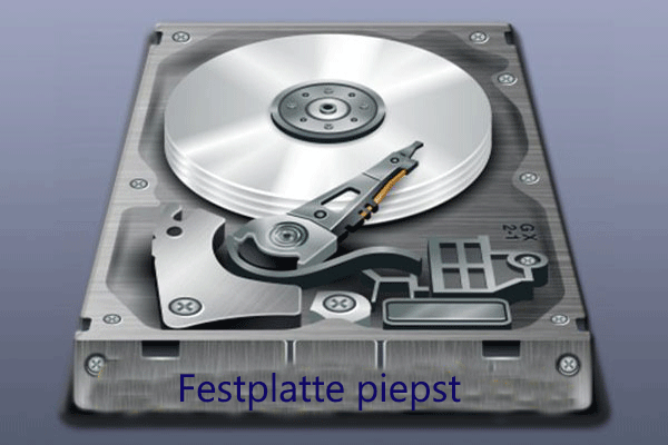Was sollten Sie tun, wenn Seagate-Festplatte piept?