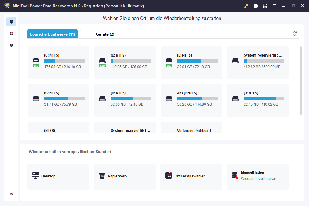 MiniTool Power Data Recovery