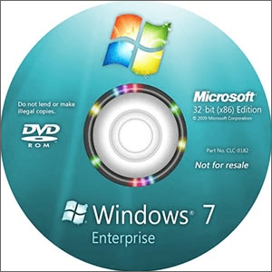 Installation-CD von Windows