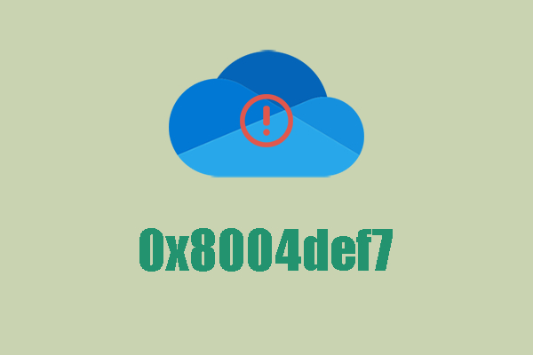 So beheben Sie den OneDrive-Fehler – Code 0x8004def7