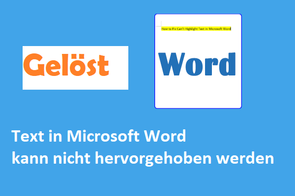 Text in Microsoft Word nicht markieren können? Effektiv beheben!