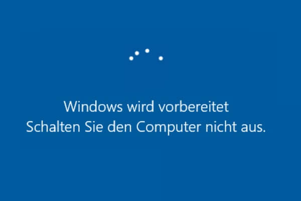 6 Wege zur Behebung des Problems, dass PC beim Windows wird vorbereitet hängt