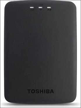 Toshiba Canvio AeroCast 1TB Wireless-Festplatte