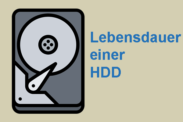 Lebensdauer der HDD - Wie lange hält eine HDD und wie kann man sie verlängern?