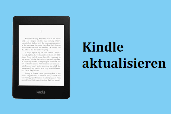 So kann man Kindle Software manuell aktualisieren – 2 Wege