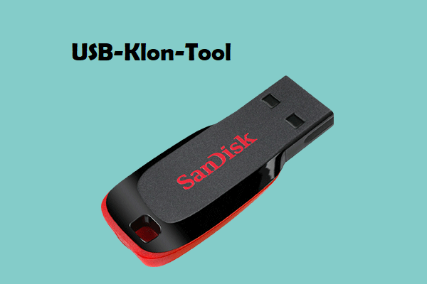 Ein kostenloses USB-Klon-Tool, mit dem Sie USB-Laufwerke leicht klonen können