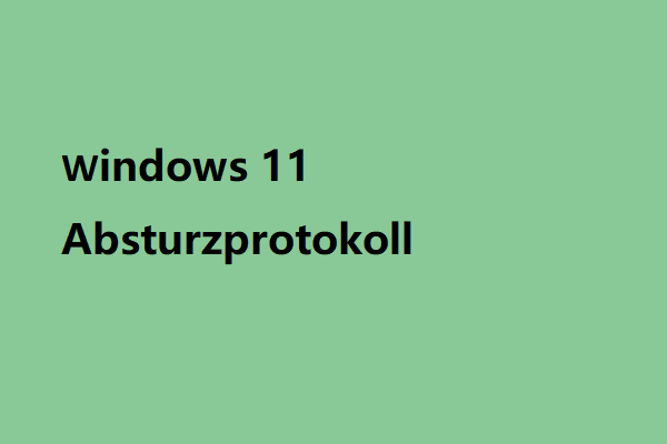 2 Möglichkeiten, Windows 11-Absturzprotokolle einfach zu überprüfen