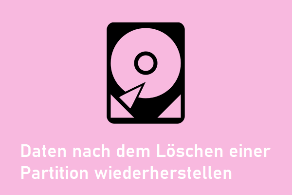 Wie man Daten nach dem Löschen einer Partition wiederherstellt | 100% Arbeit