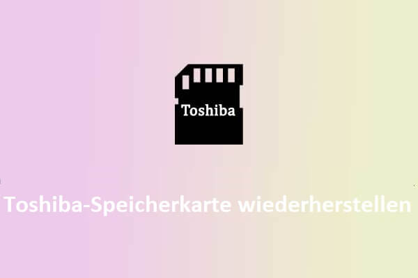 Die Wiederherstellung der Toshiba-Speicherkarte kann hier einfach durchgeführt werden