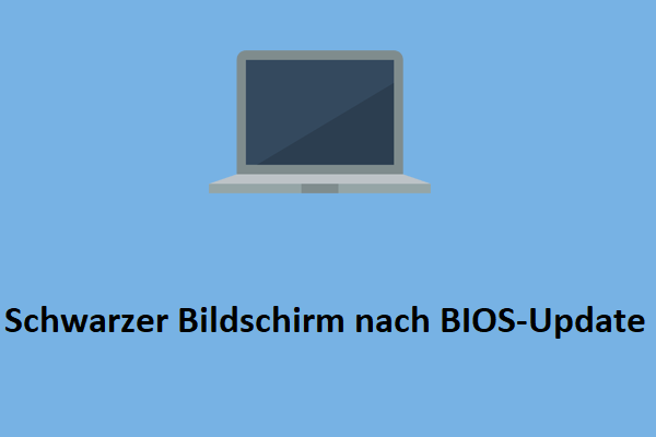 Schwarzer PC-Bildschirm nach BIOS-Update? Schauen Sie hier!