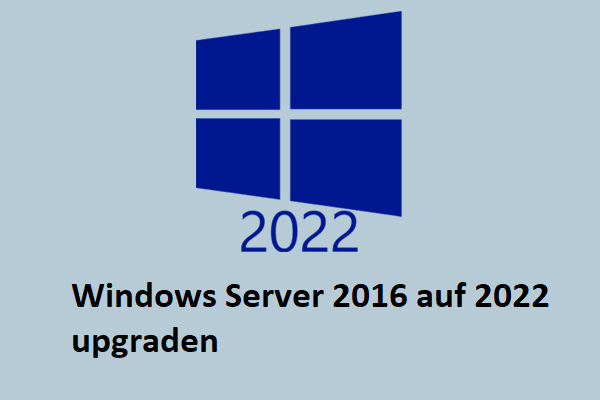 Upgrade von Windows Server 2016 auf 2022: In-Place Upgrade/über USB
