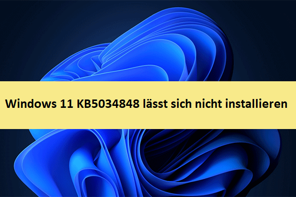 Beste Lösungen: Windows 11 KB5034848 wird nicht installiert