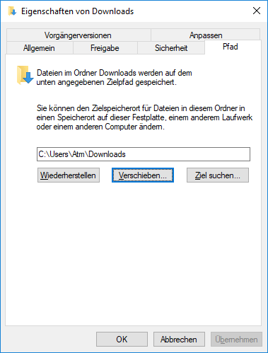 Eigenschaften von Downloads 2