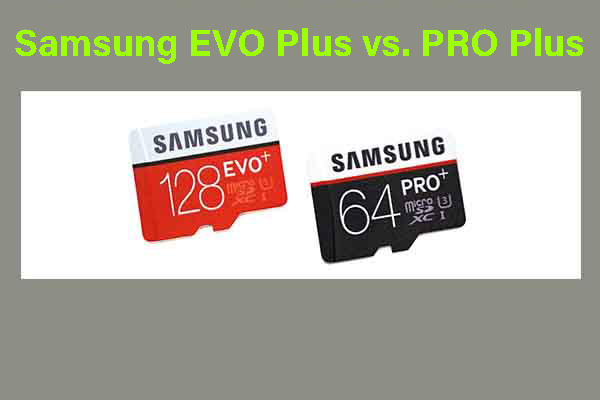 Samsung microSD-Karte: EVO Plus vs. Pro Plus – Was ist der Unterschied