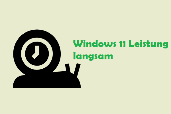 Wie behebt man Leistungsprobleme in Windows 11? 15 Tipps, die Sie jetzt ausprobieren sollten!