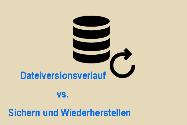 Dateiversionsverlauf vs. Sichern und Wiederherstellen: Was ist der Unterschied?