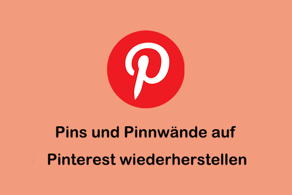 Vollständige Anleitung zum Wiederherstellen fehlender Pins und Pinnwände auf Pinterest