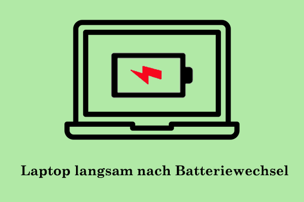 Beste Lösungen: Laptop nach Batteriewechsel langsam