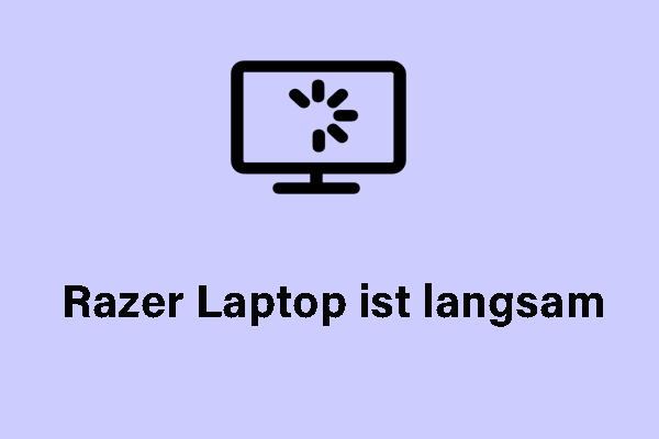Razer Laptop ist langsam: So lösen Sie es!