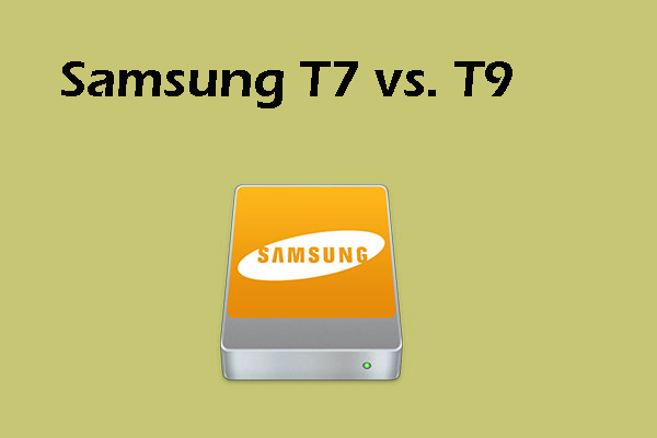 Samsung T7 vs. T9: Was sind die Unterschiede zwischen ihnen?