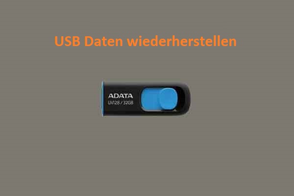 Anleitung zur USB-Datenwiederherstellung: USB mit/ohne Software wiederherstellen