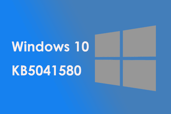 Windows 10 KB5041580 lässt sich nicht installieren (5 Lösungen)