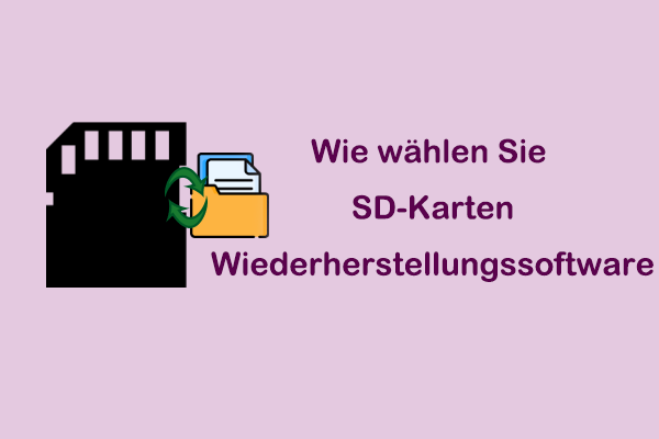 Top 7 beste SD-Karten-Wiederherstellungssoftware: Vertrauenswürdige und praktische Auswahl