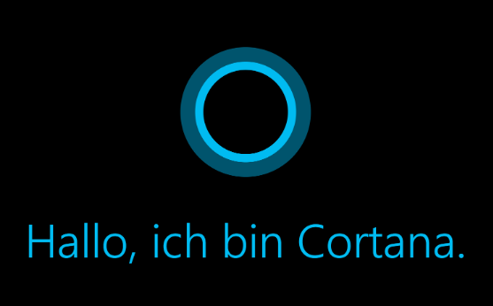 Hallo, ich bin Cortana