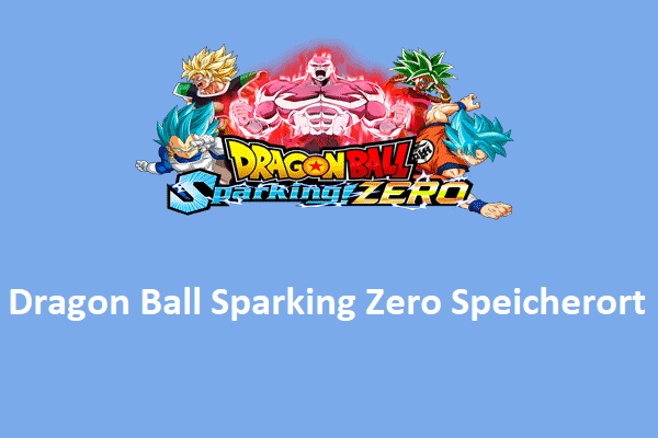 Wie findet man den Speicherort der Dragon Ball Sparking Zero Datei auf dem PC?