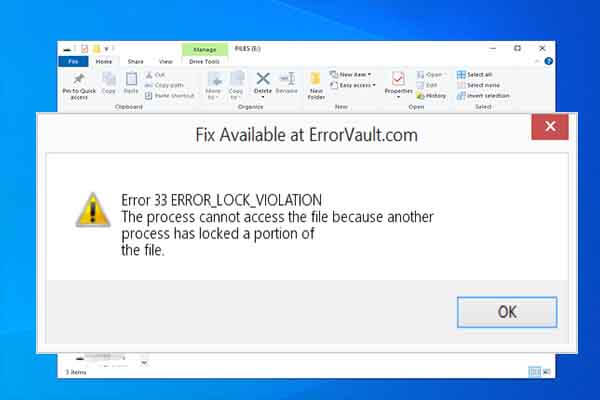 Eine schrittweise Anleitung zum ERROR_LOCK_VIOLATION-Fehler