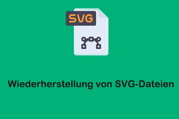 SVG-Dateiwiederherstellung: Eine vollständige Anleitung zur Wiederherstellung gelöschter SVG-Dateien