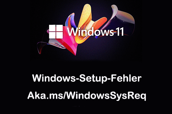 Beheben des Windows-Setup-Fehlers „Aka.ms/WindowsSysReq“ in Windows 11