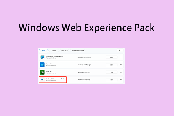 Windows Web Experience Pack – Herunterladen/Aktualisieren/Deinstallieren