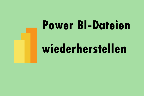 Beantwortet: Kann man nicht gespeicherte oder gelöschte Power BI-Dateien wiederherstellen?