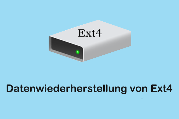 Wie man die Datenwiederherstellung von Linux Ext4 unter Windows mühelos durchführt