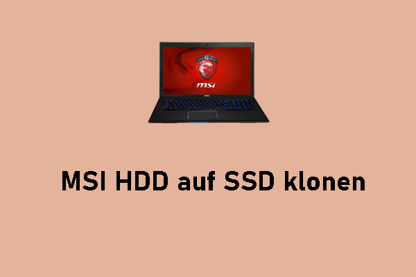 MSI HDD auf SSD klonen: Eine einfache Anleitung für Anfänger