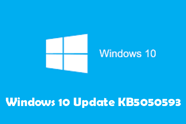 Windows 10 Update KB5050593 und Lösungen für den Installationsfehler