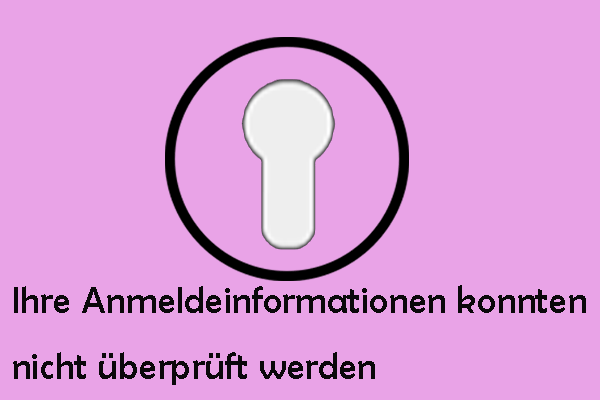 4 Lösungen für „Ihre Anmeldeinformationen konnten nicht überprüft werden“