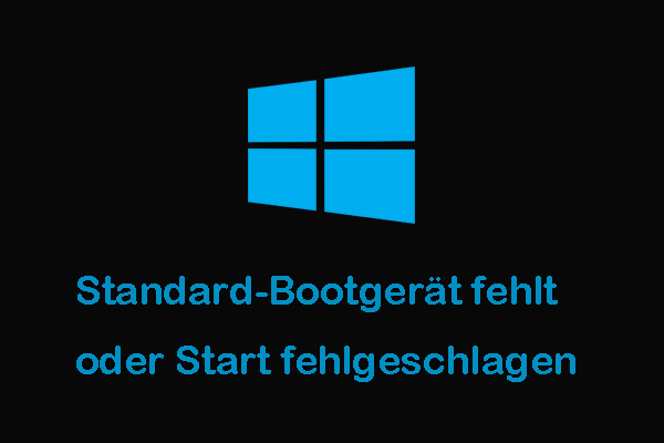 So beheben Sie den Startfehler „Default Boot Device Missing or Boot Failed“ bei Lenovo/Acer