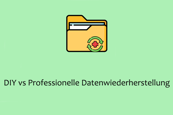 DIY vs Professionelle Datenwiederherstellung: Was Sie wissen sollten
