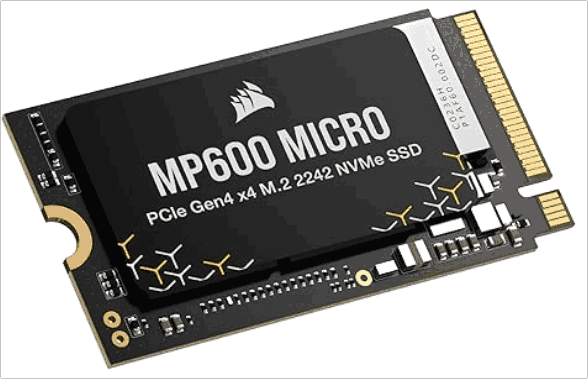 Corsair MP600 Micro M.2 2242 NVMe PCIe x4 Gen4 SSD