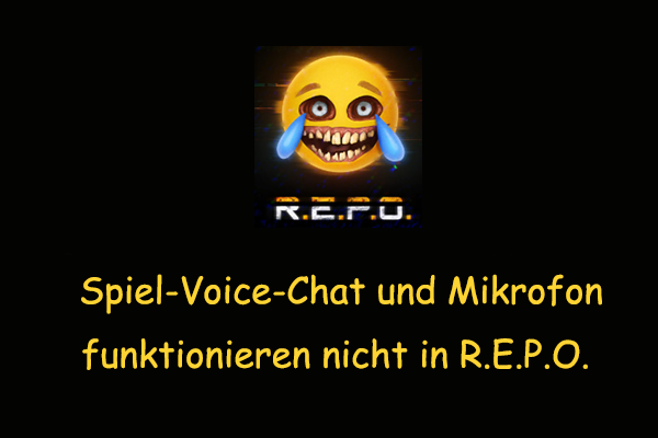 Beste Lösungen: Spiel-Voice-Chat und Mikrofon funktionieren nicht in R.E.P.O.