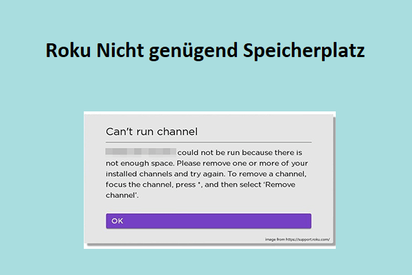 Roku meldet nicht genügend Speicherplatz? Hier sind 4 einfache Lösungen